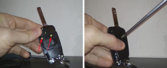Как поменять батарейку в ключе хендай крета